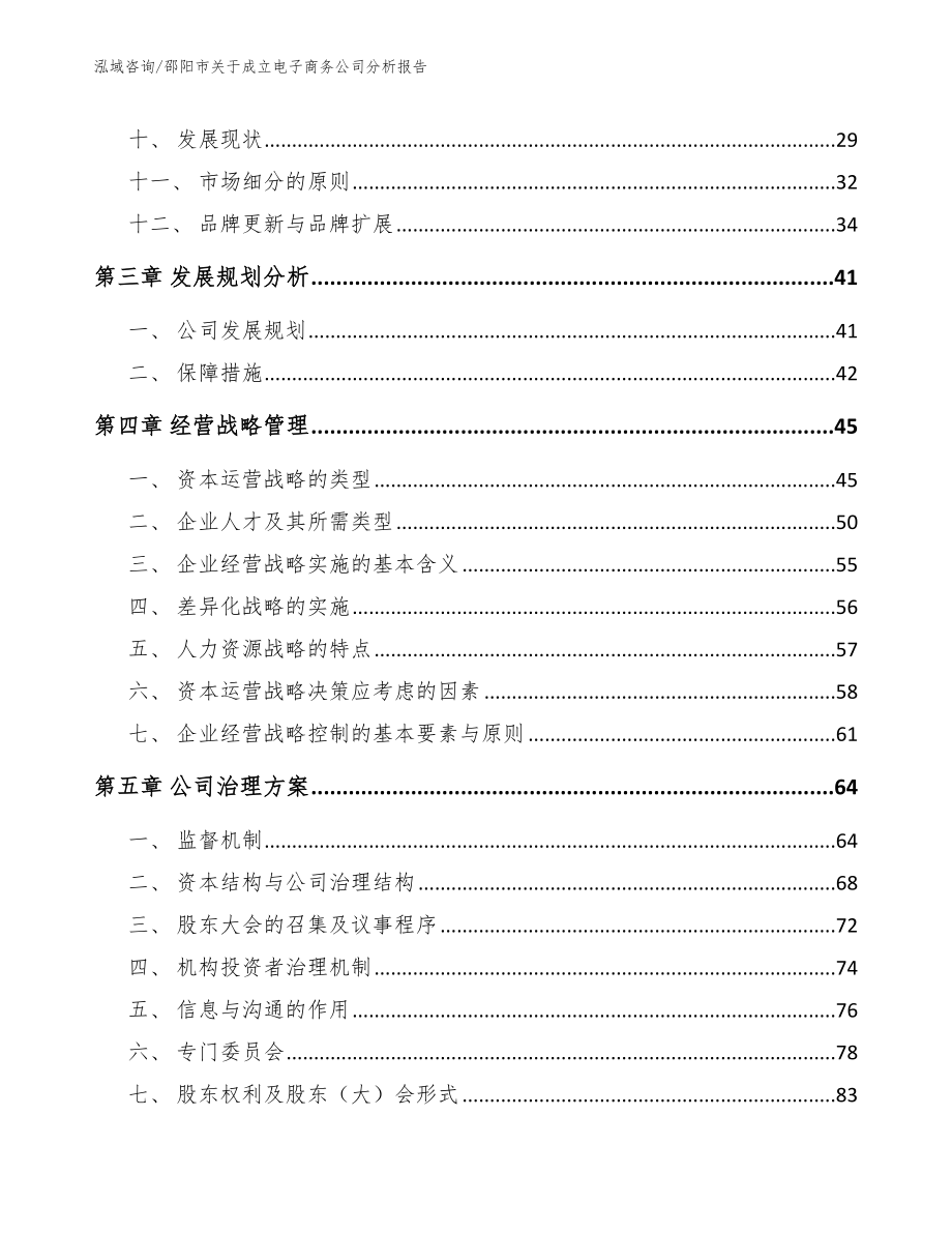 邵阳市关于成立电子商务公司分析报告（范文模板）_第3页