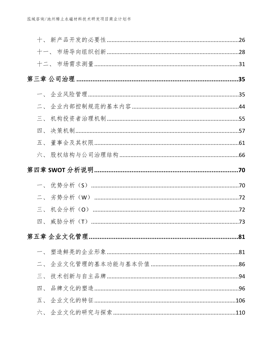 池州稀土永磁材料技术研发项目商业计划书_第2页