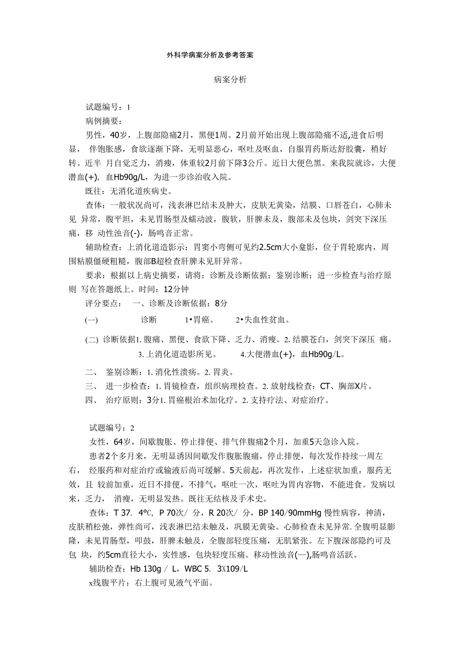 外科学15个最新修正版最新修正版_第1页