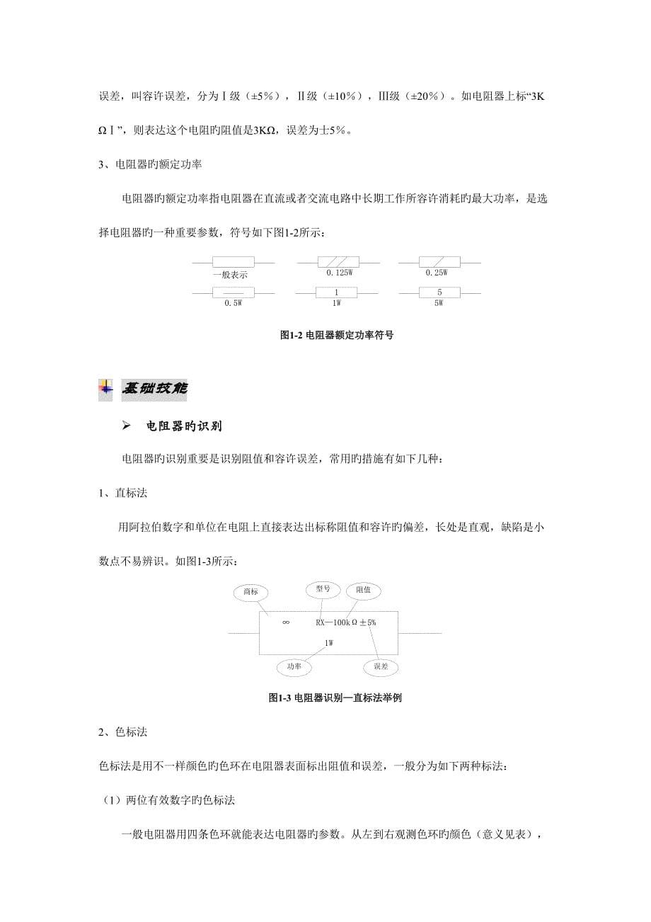 电子产品组装与调试学生学习手册机械系_第5页