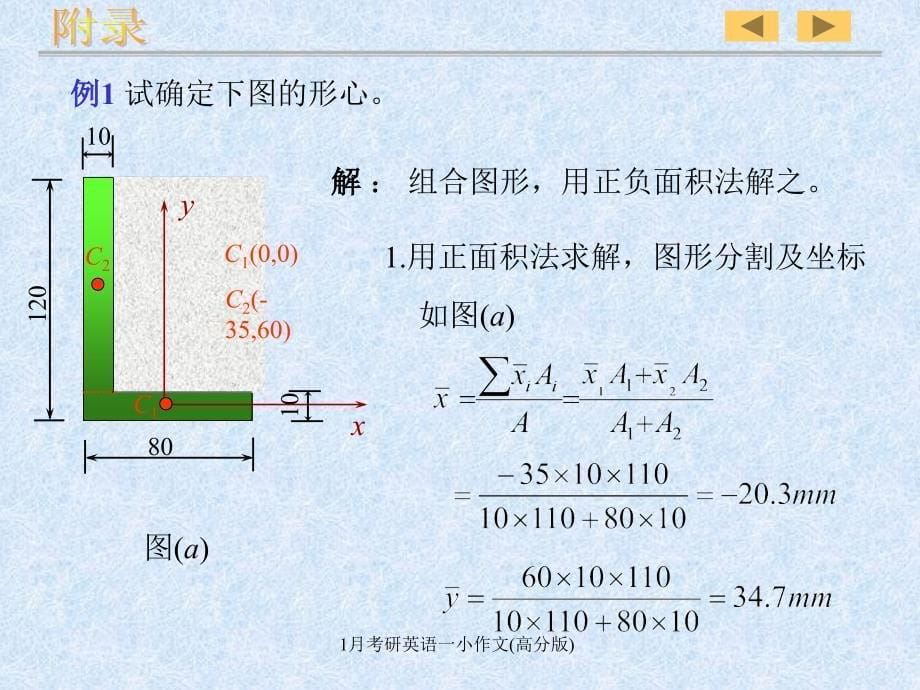 1月考研英语一小作文(高分版)课件_第5页