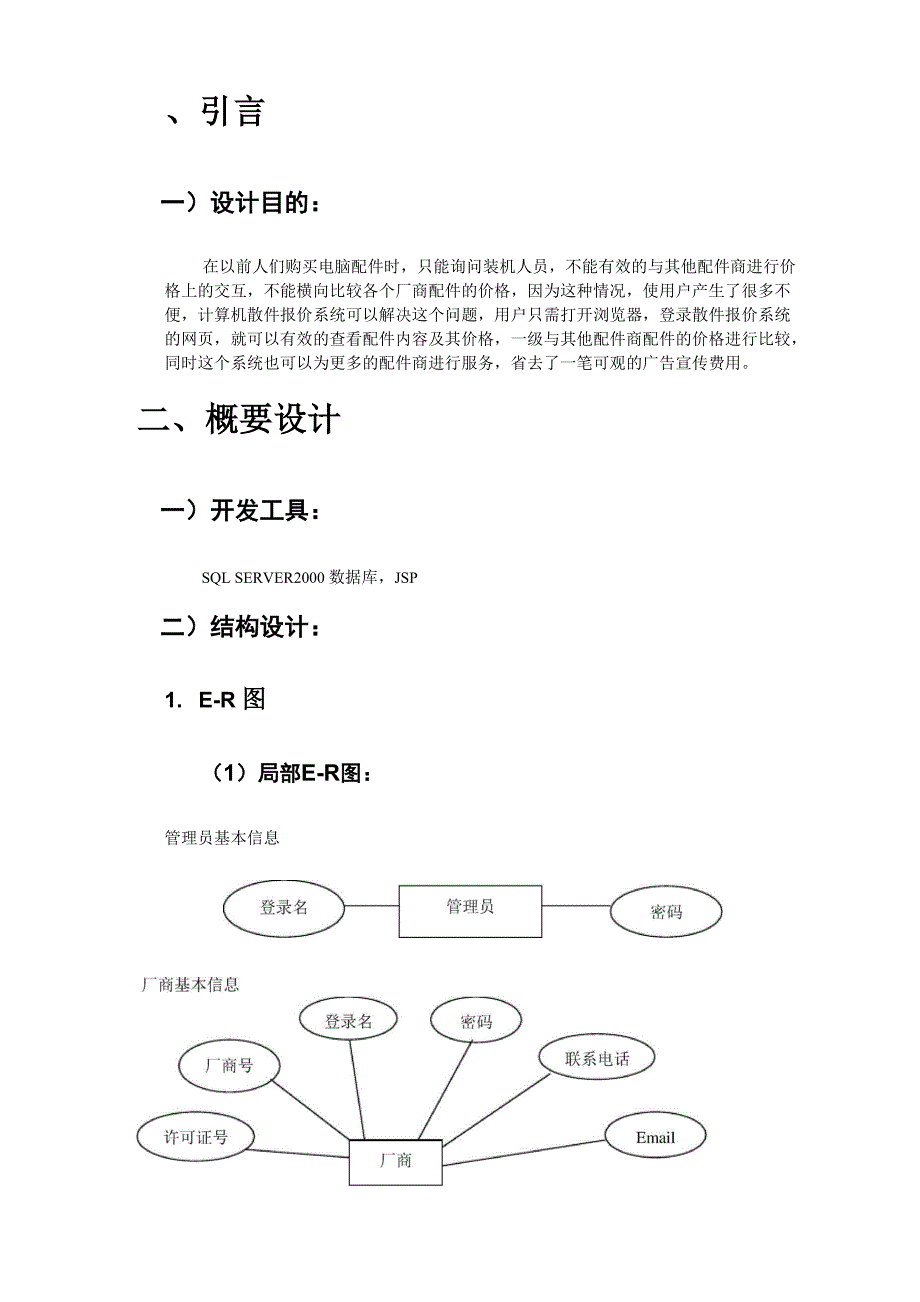 计算机散件报价系统_第3页