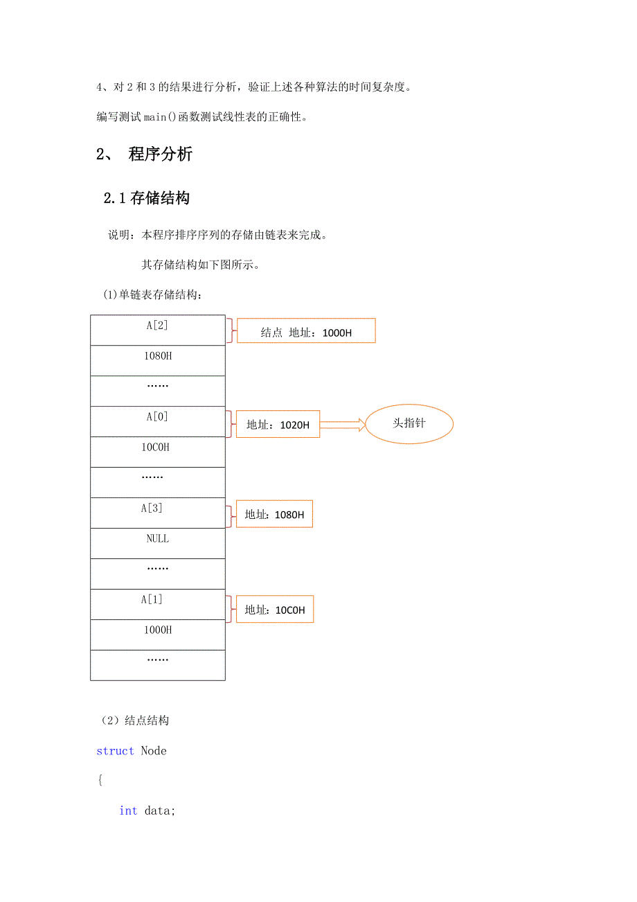 实验四排序实验报告_第2页