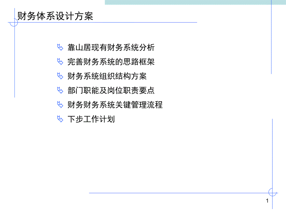 财务体系设计方案0605_第1页