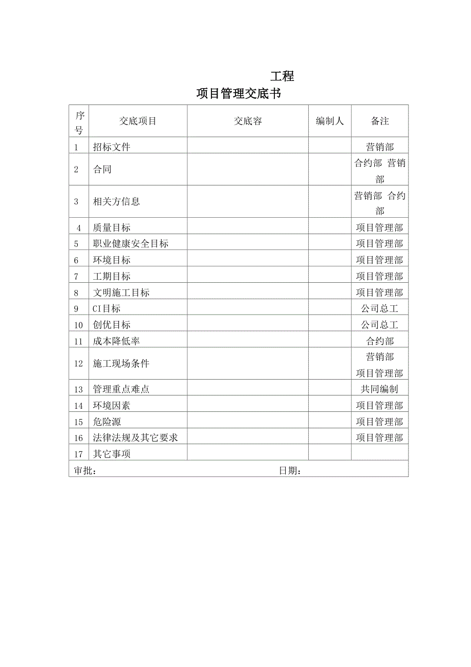 某公司项目管理计划书_第4页