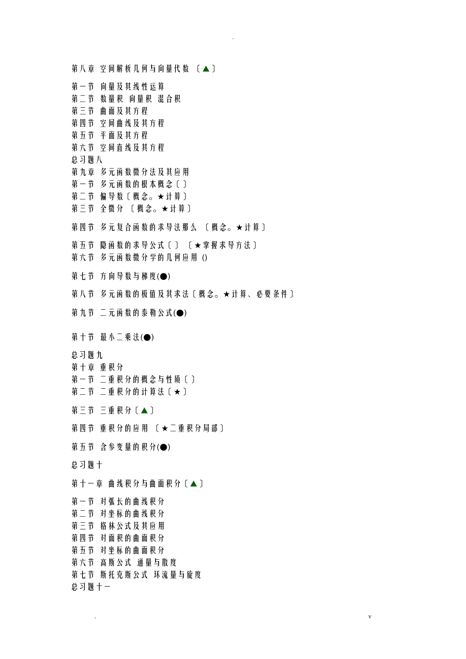 工科考研数学考纲_第3页