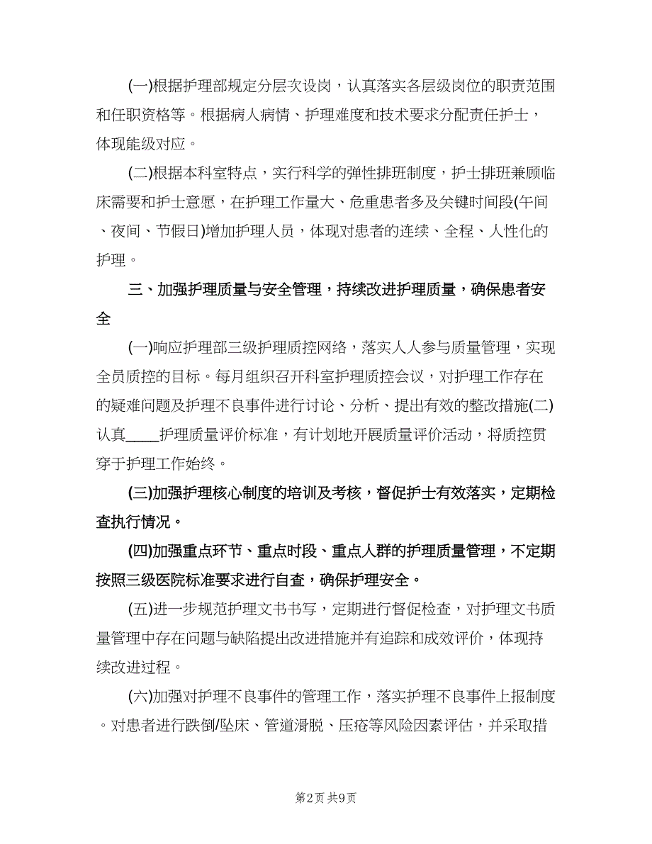 内科护士个人工作计划（3篇）.doc_第2页