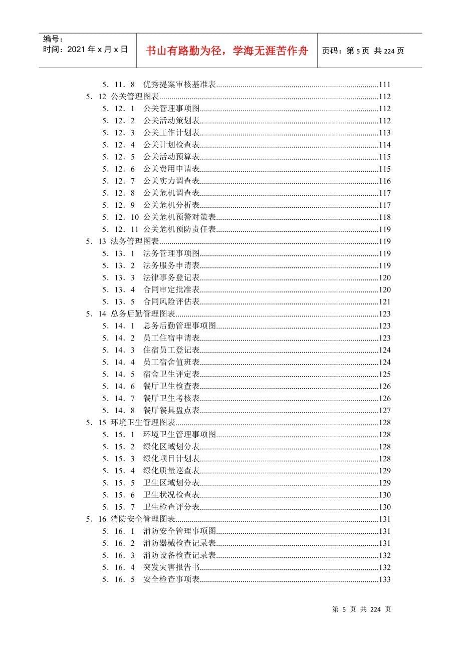 行政部门办公管理工具制度_第5页