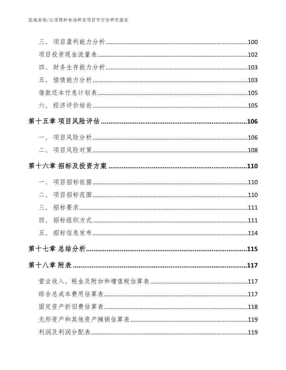 云浮燃料电池研发项目可行性研究报告_第5页