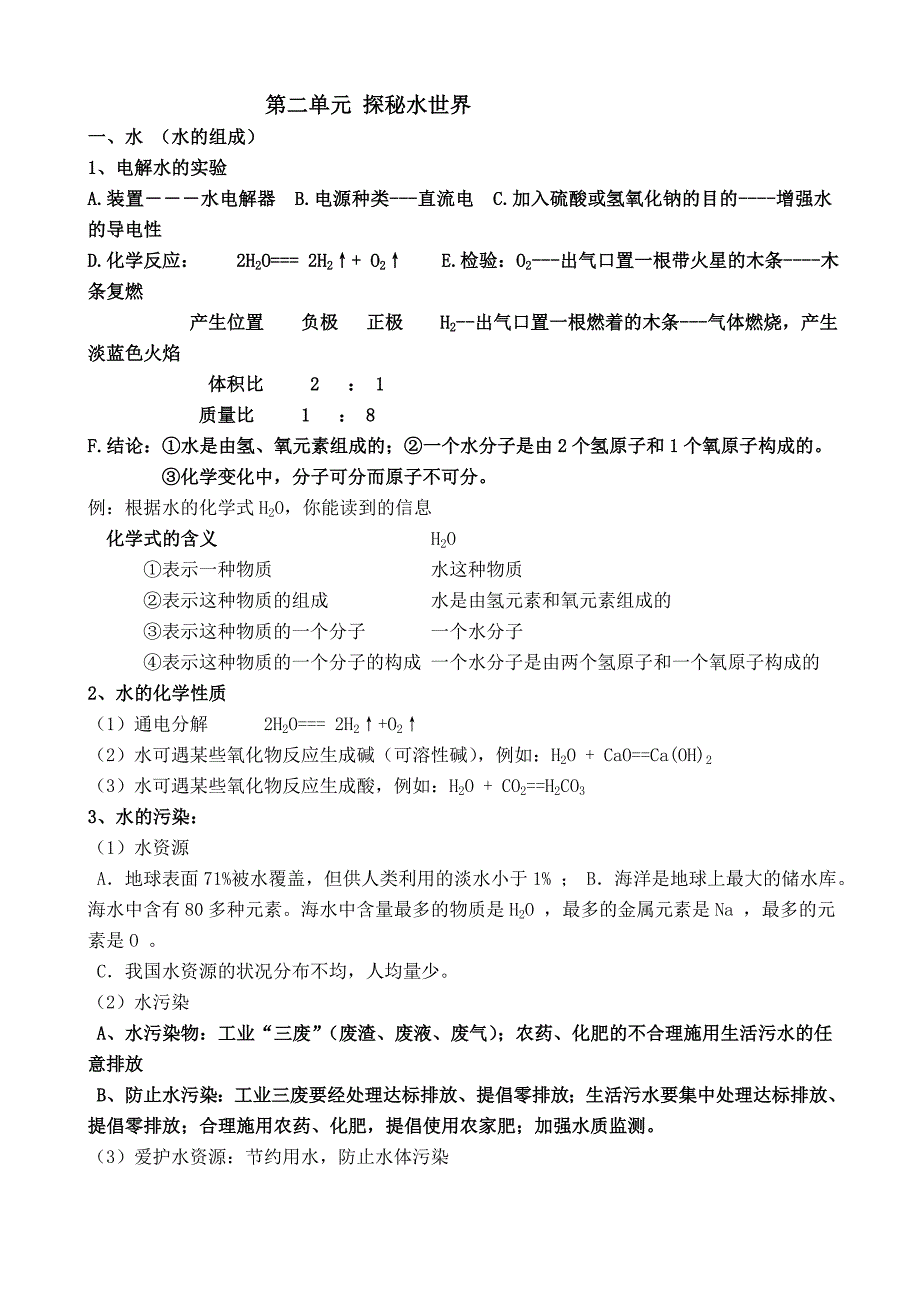 最新鲁教版化学九年级上册知识点总结_第4页