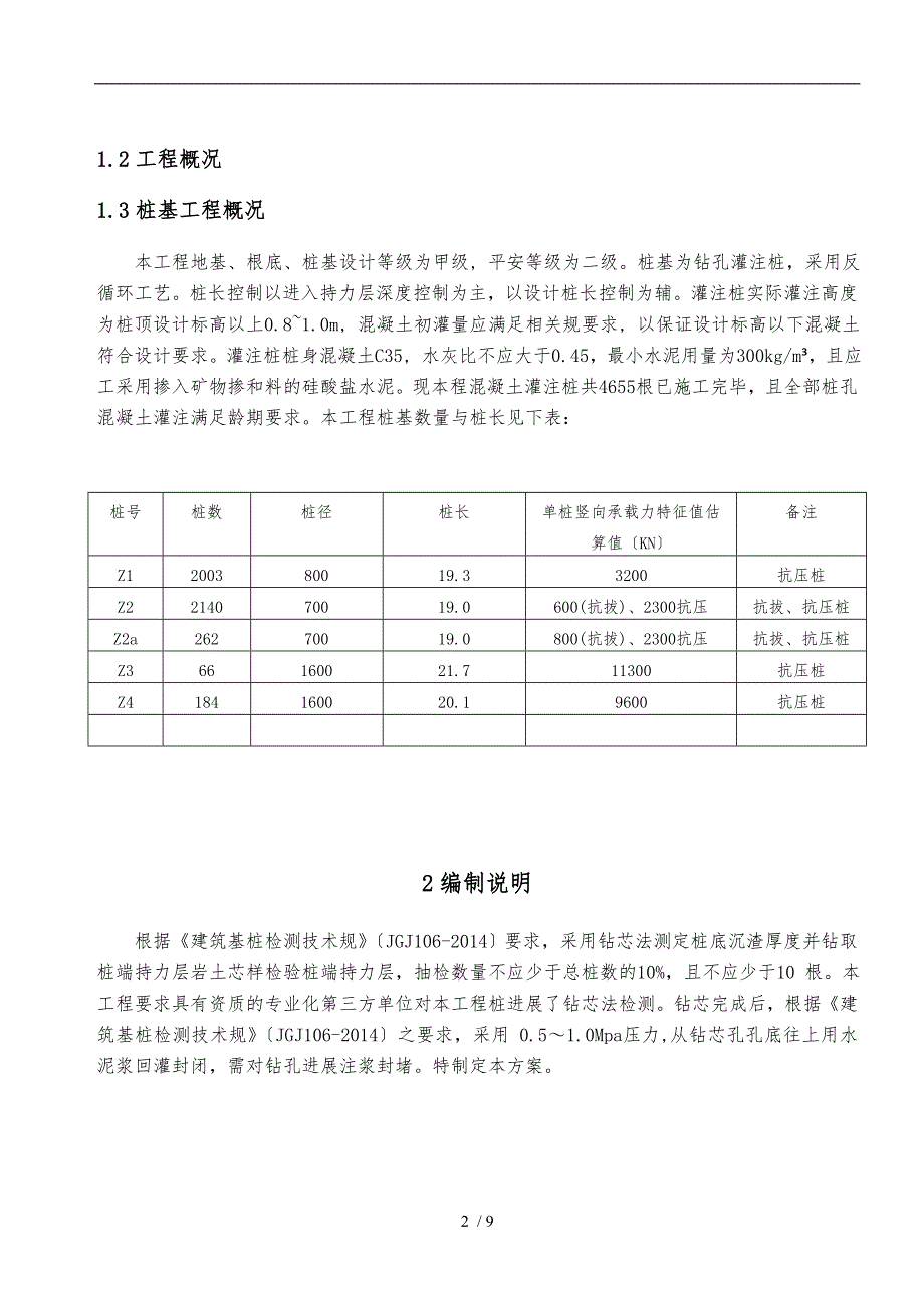 桩芯灌浆封堵工程施工组织设计方案_第2页