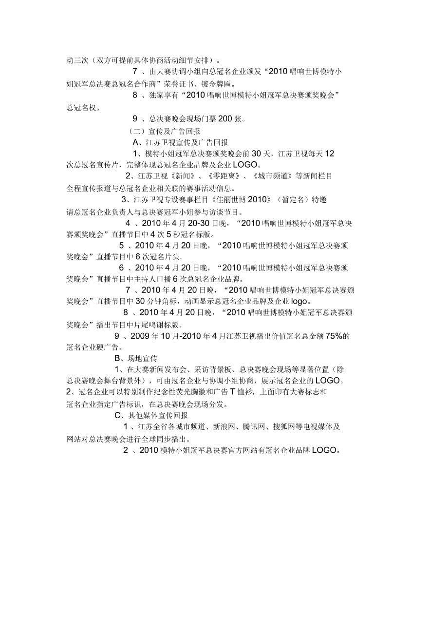 大型活动招商方案_第5页