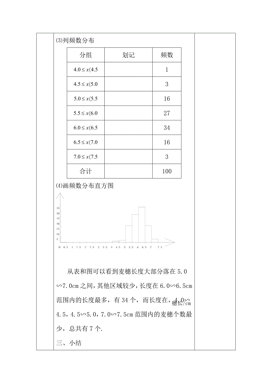 最新人教版七年级下册：第10章数据的收集整理与描述第70课时 直方图三_第2页