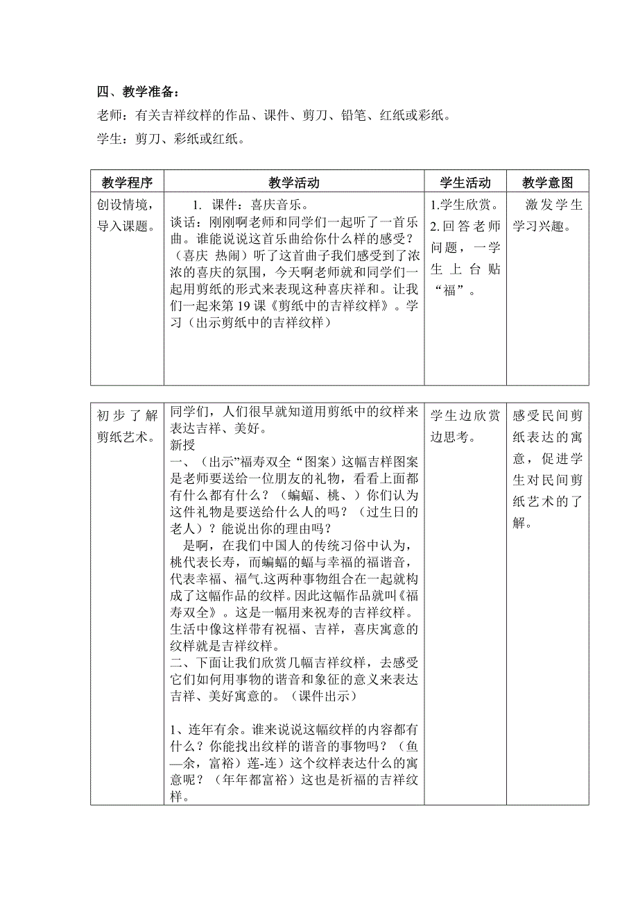 《吉祥图案》教学设计_第4页