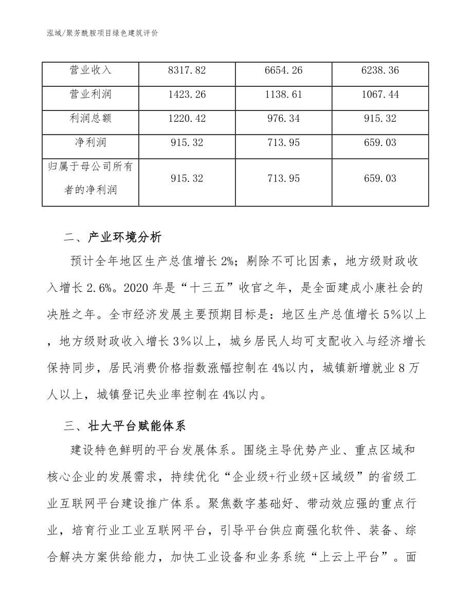 聚芳酰胺项目绿色建筑评价（参考）_第5页