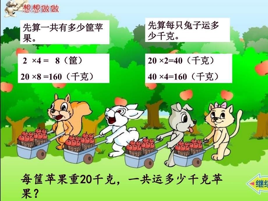 6.用两步连乘解决实际问题 (2)_第5页