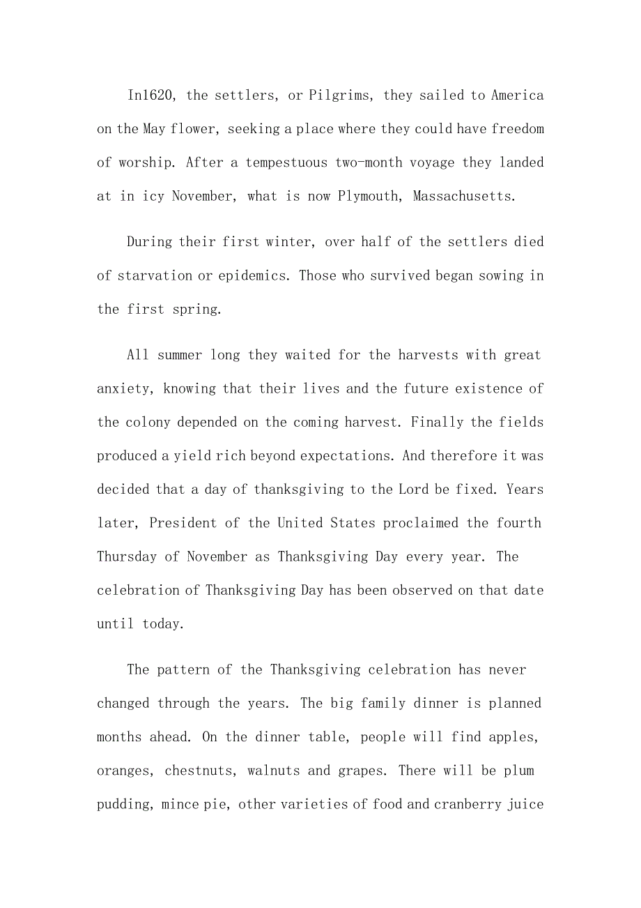 有关感恩英语演讲稿4篇_第4页