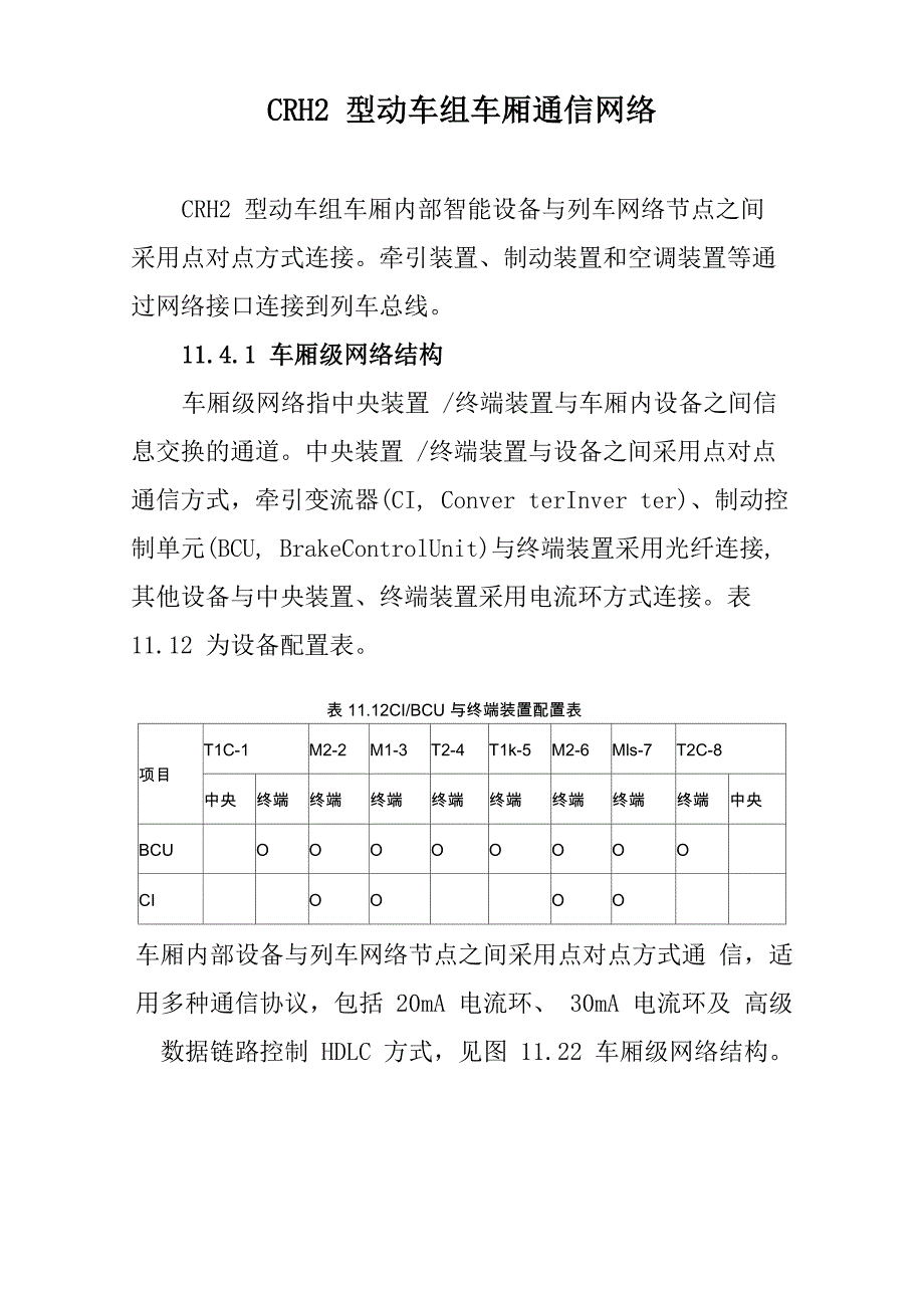 CRH2型动车组车厢通信网络_第1页