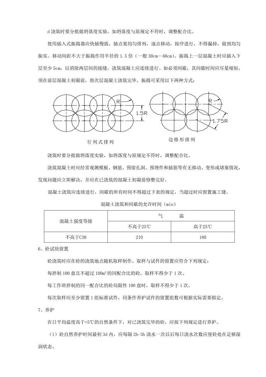 管架混凝土施工方案_第5页