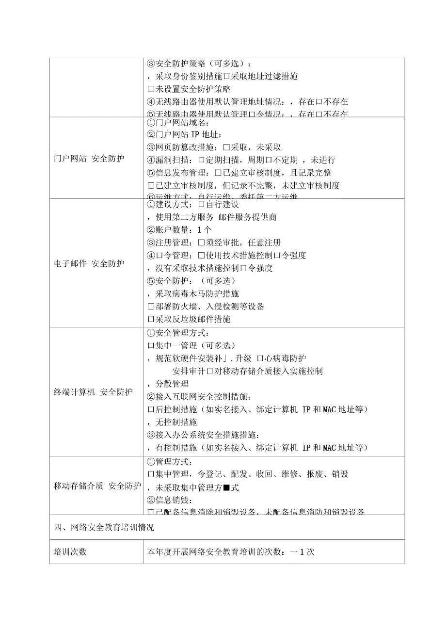 网络安全检查表_第2页