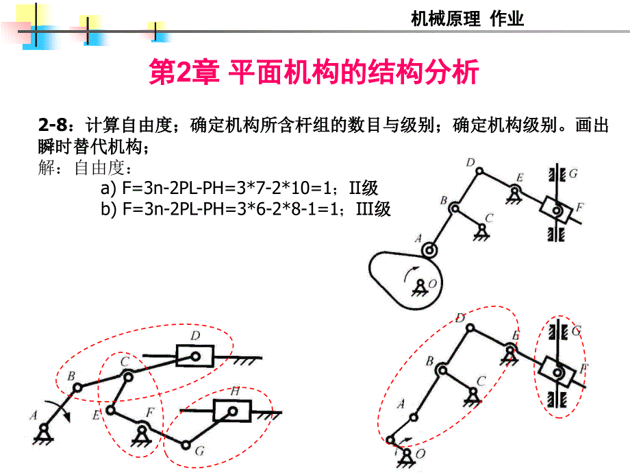 机械原理课后习题答案课件_第4页