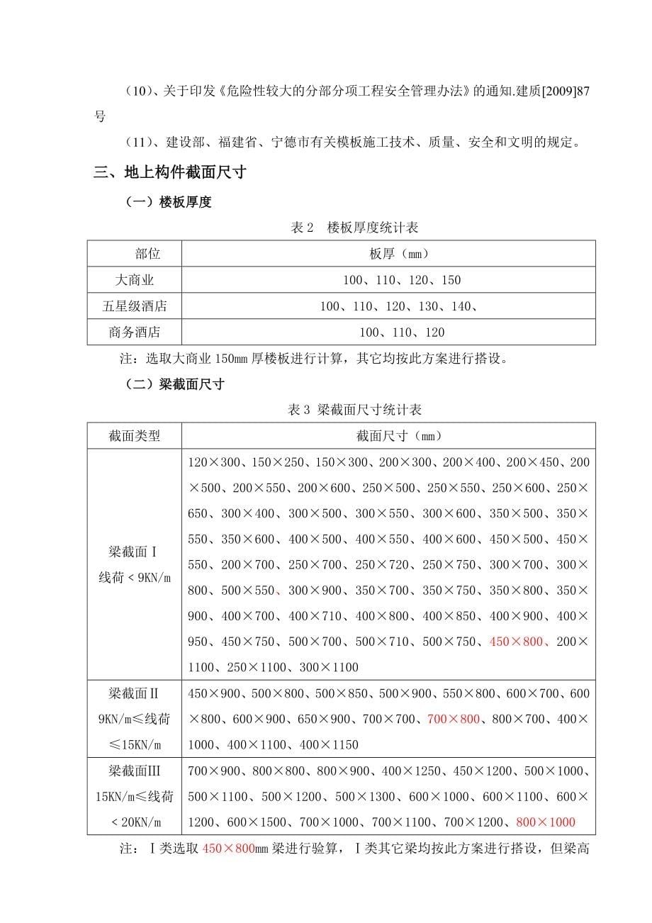 地上普通模板施工方案标准范本_第5页