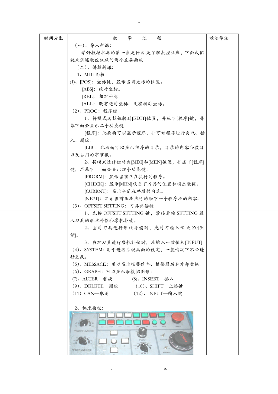 数控车编程教案_第2页