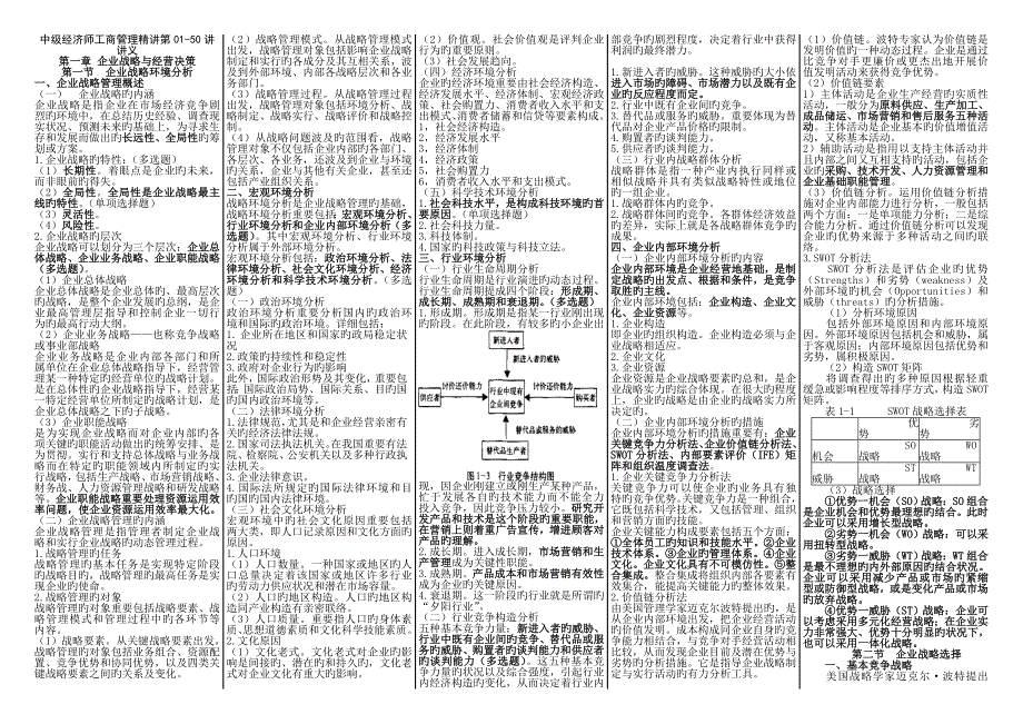 2023年中级经济师工商管理讲义_第1页