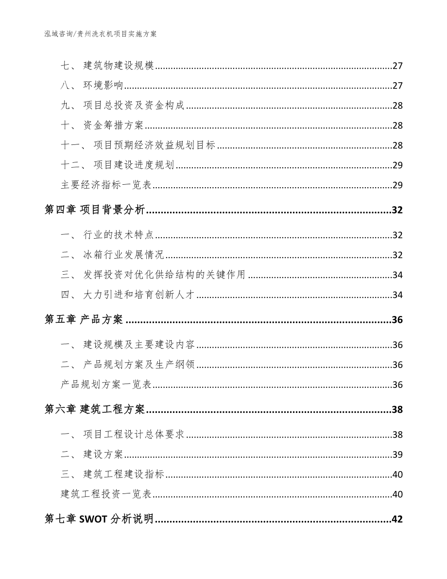 贵州洗衣机项目实施方案（范文参考）_第2页