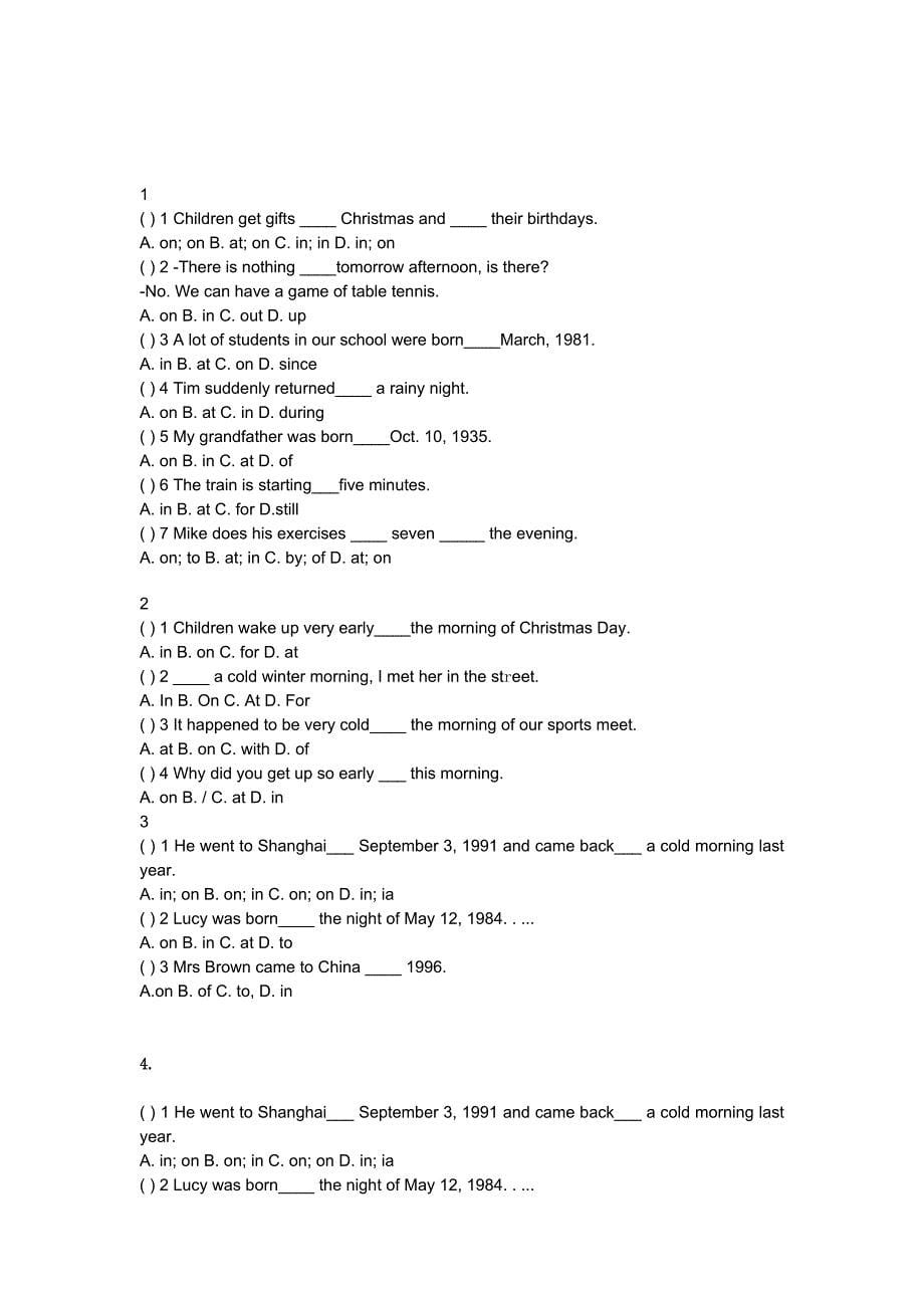 仁爱英语七下Unit8topic1同步讲解_第5页