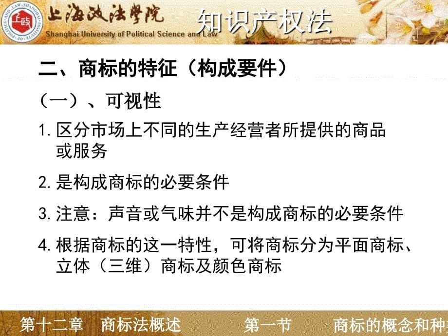 我国商标法的主要内容总则课件_第5页