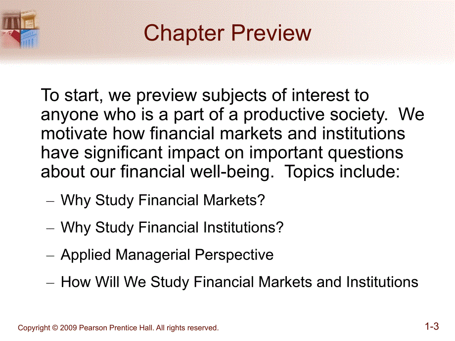 金融市场英文教学课件：ch1 Why Study Financial Markets and Institutions_第3页