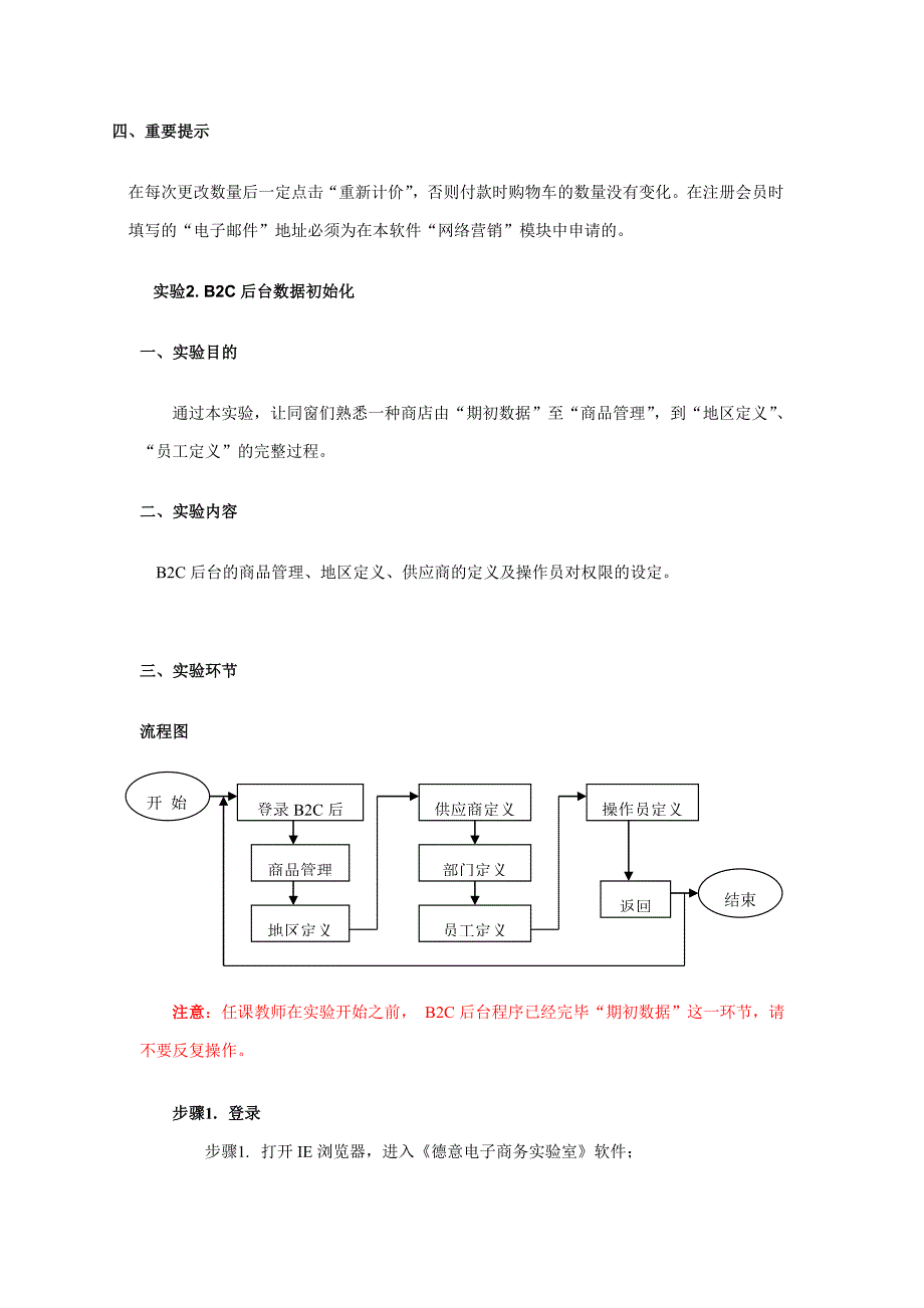 B2C模式三大实验_第4页