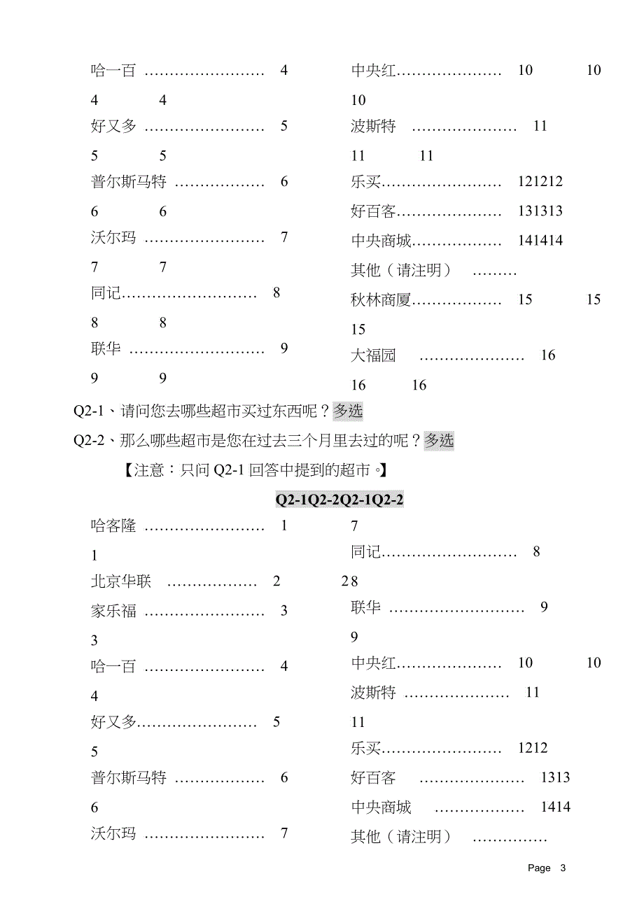 超市调查问卷2_第3页