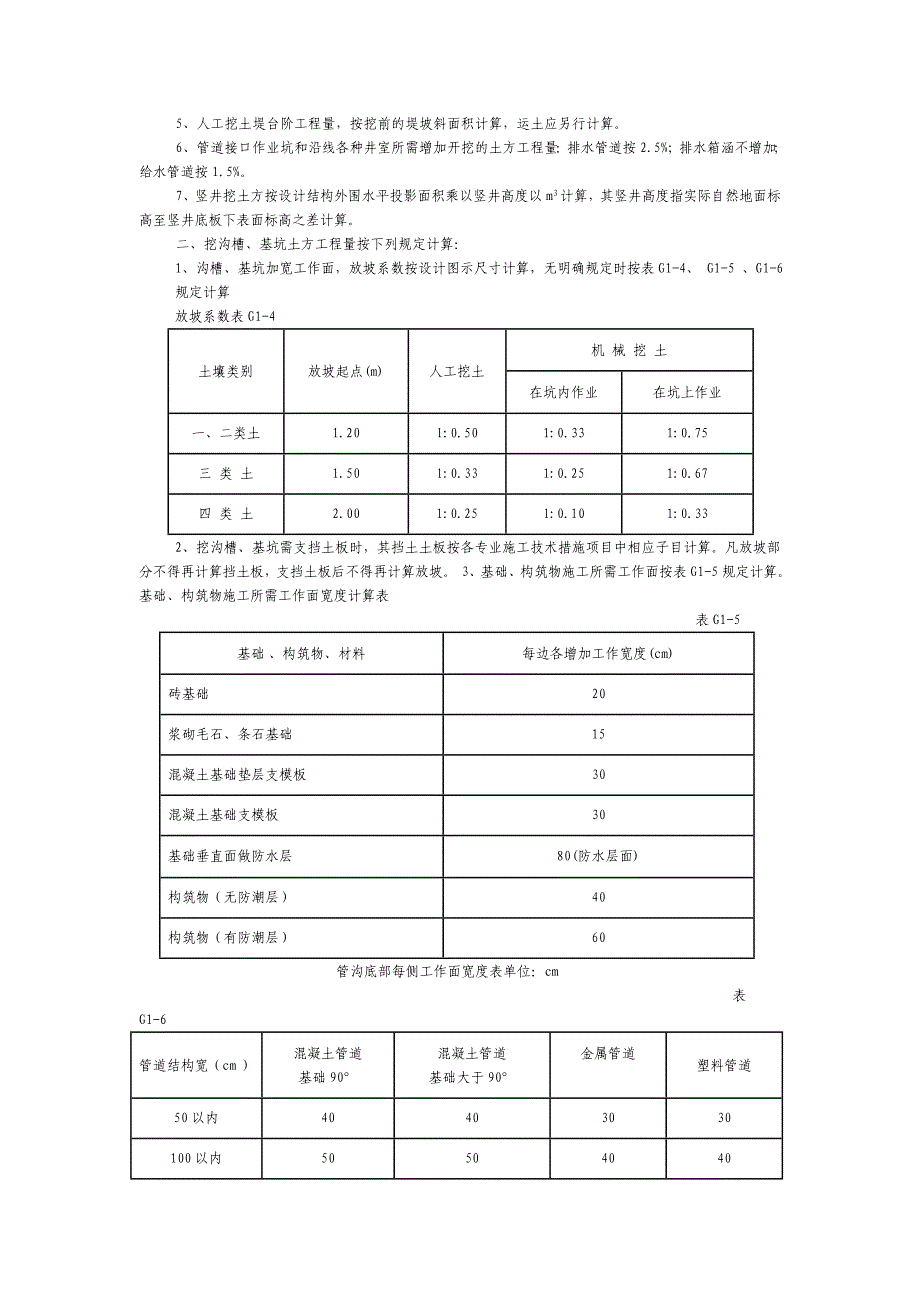 二土石方工程量计算规则_第4页