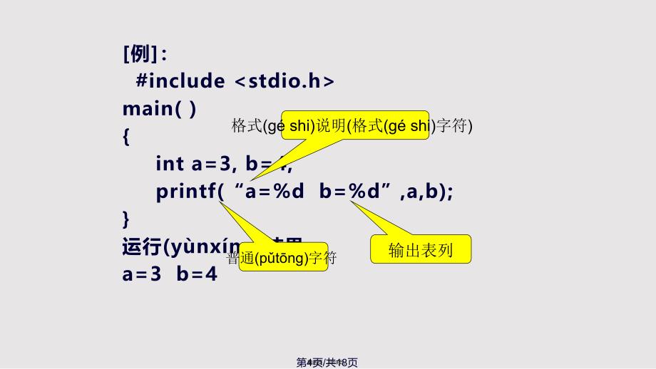 C语言数据的输出最详细实用教案_第4页