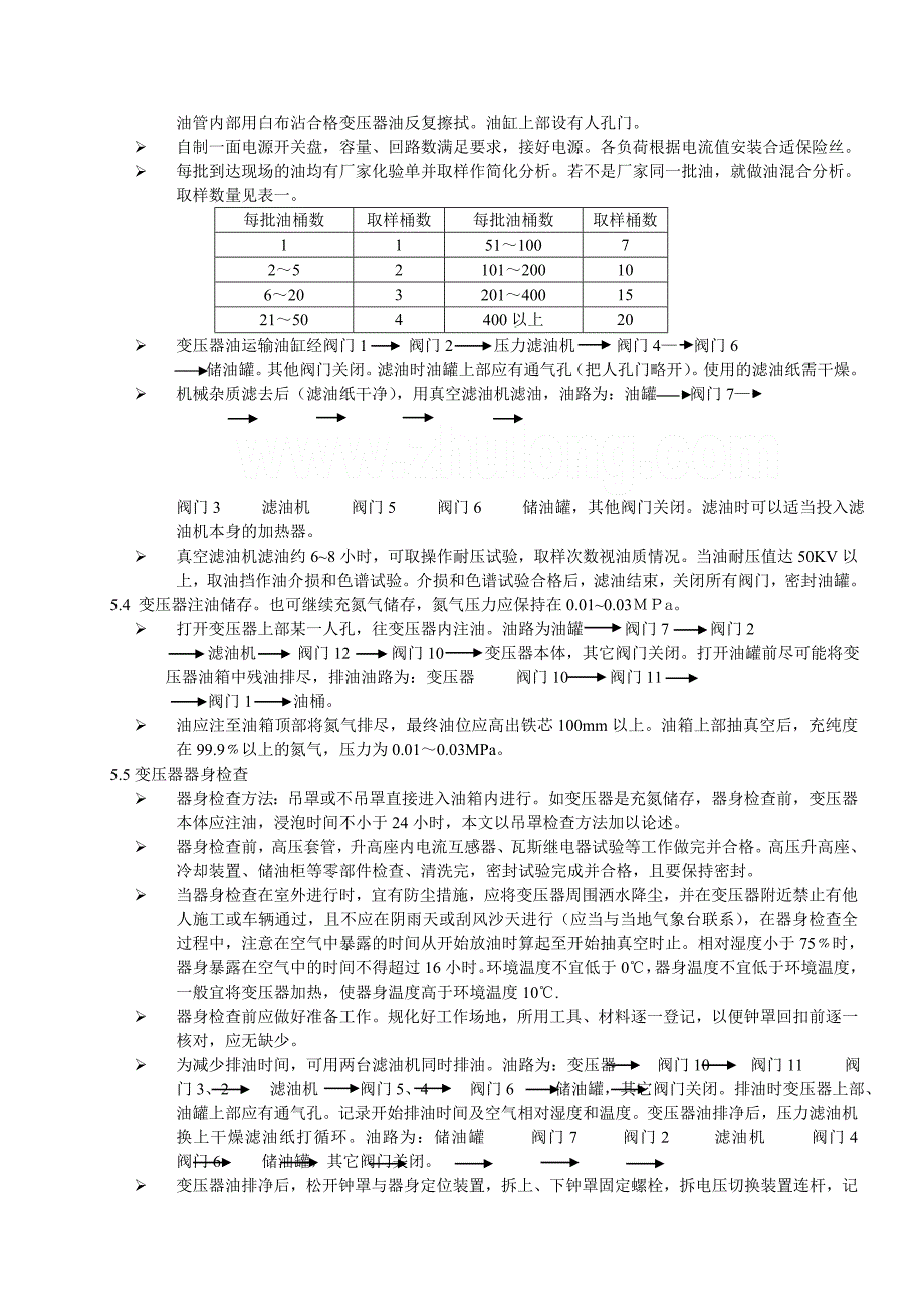 某电厂500kv主变压器安装作业指导书_secret_第2页