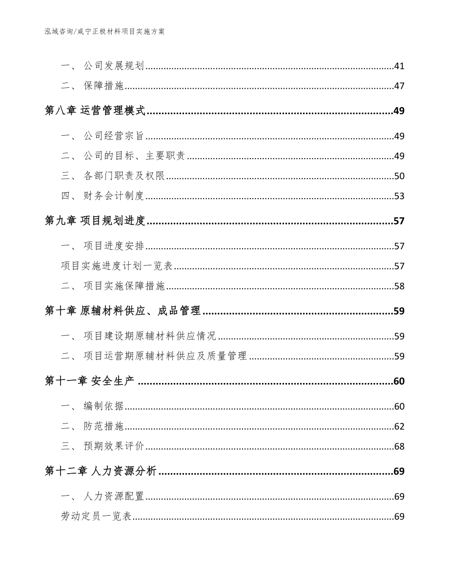 咸宁正极材料项目实施方案范文参考_第3页