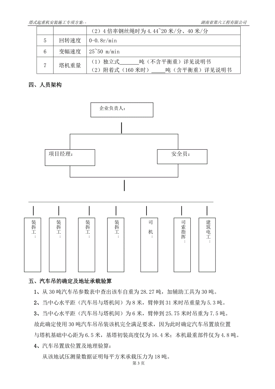 某某塔机安装施工方案_第3页