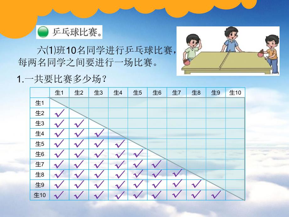 【北师大版】数学六年级上册：数学好玩比赛场次ppt课件2_第3页