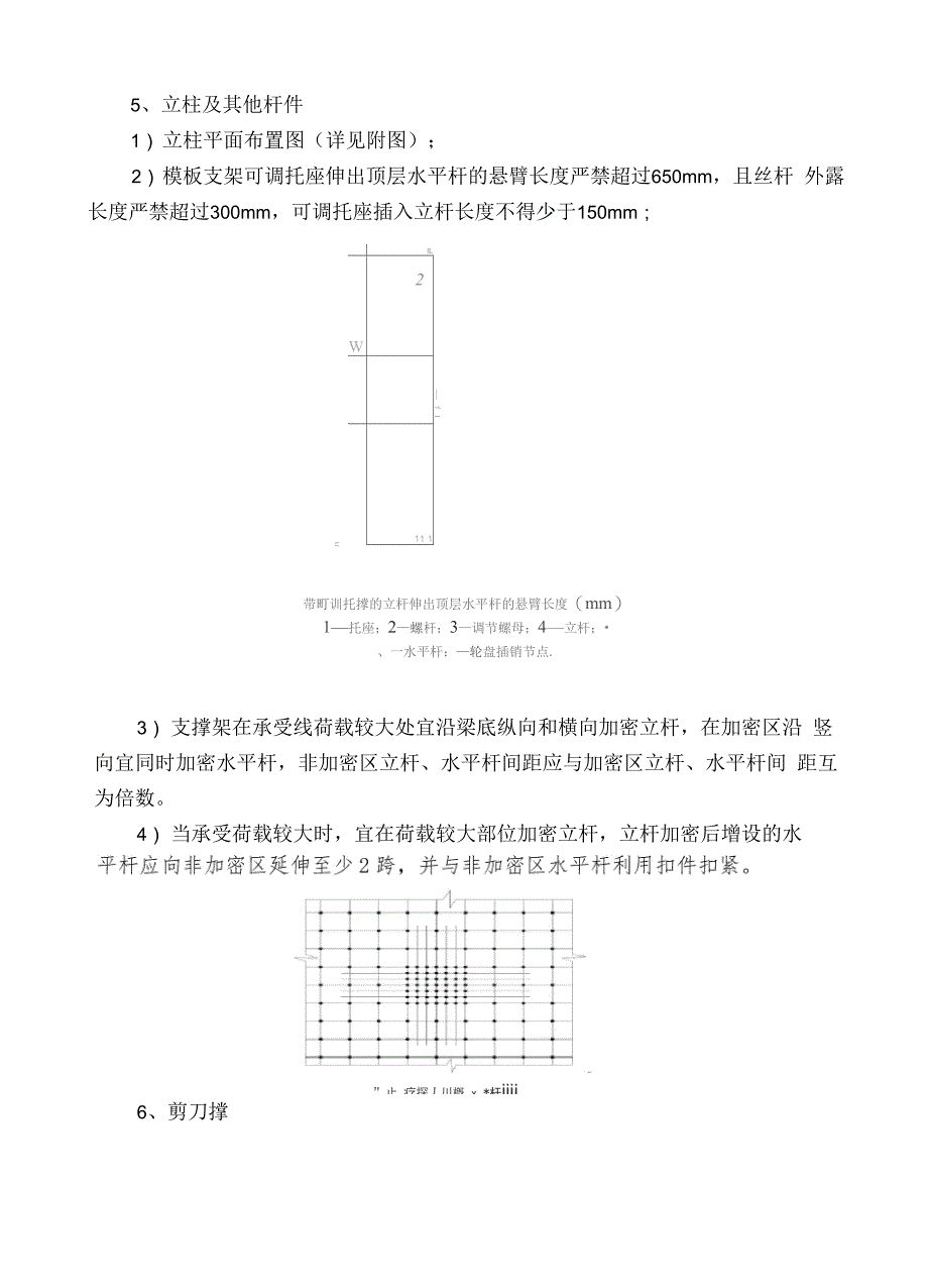 模板支架安全技术交底_第4页