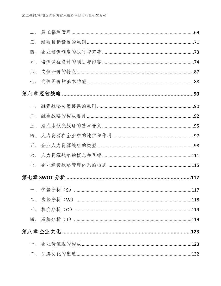 德阳反光材料技术服务项目可行性研究报告_第5页