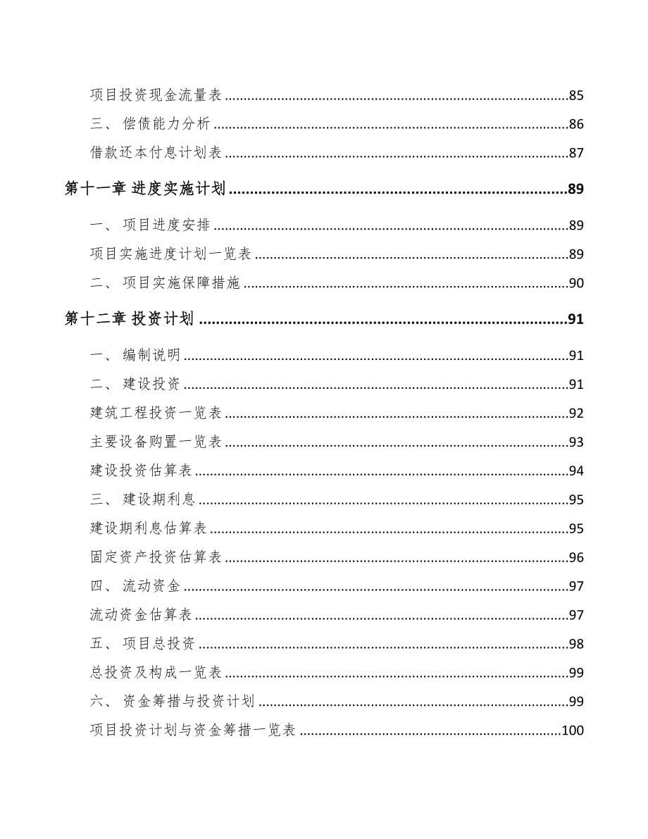 贵州关于成立起动电机公司可行性研究报告(DOC 80页)_第5页