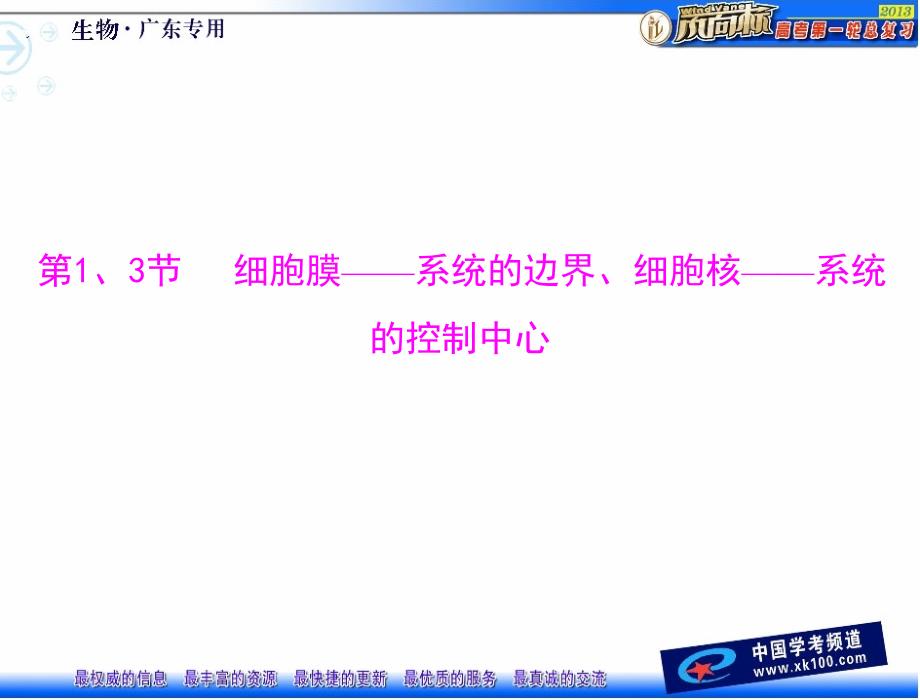 必修第节细胞膜系统的边界细胞核系统的控制中心_第3页