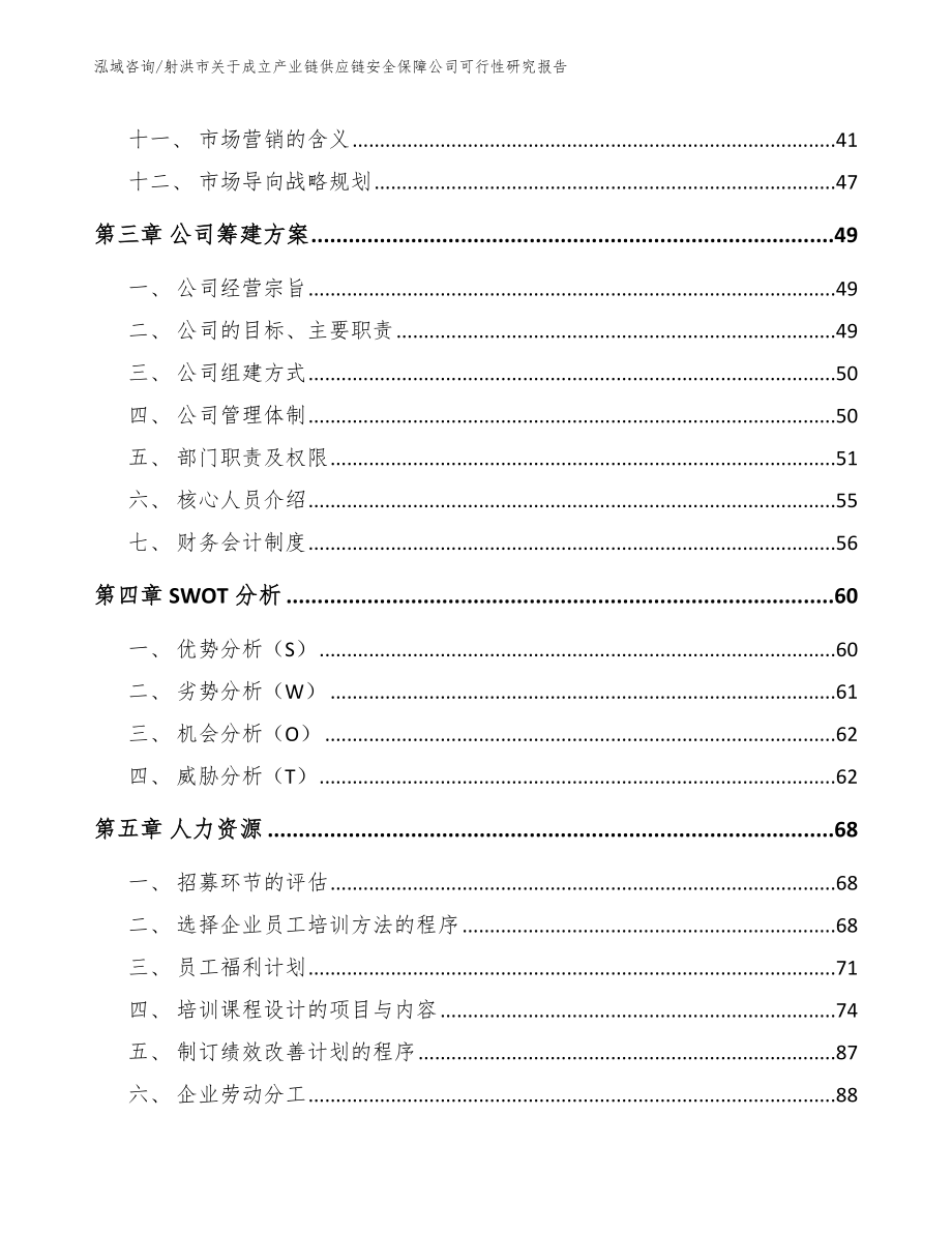 射洪市关于成立产业链供应链安全保障公司可行性研究报告_第2页