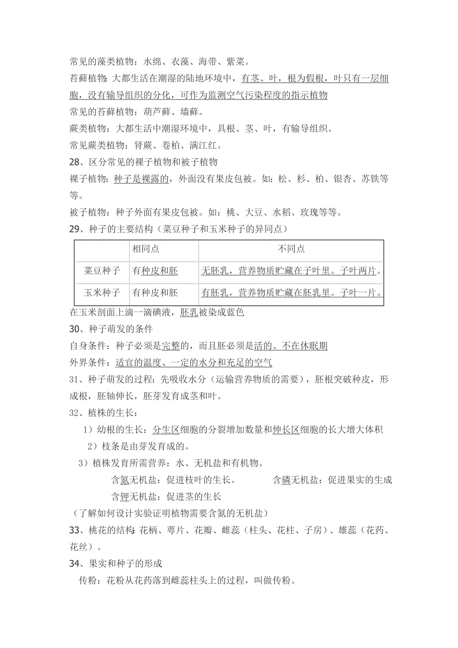 初中生物会考复习资料(人教版)(教育精品)_第4页