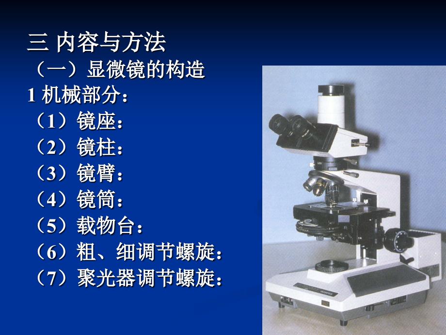 实验一光学显微镜的构造使用和临时装片制作_第3页