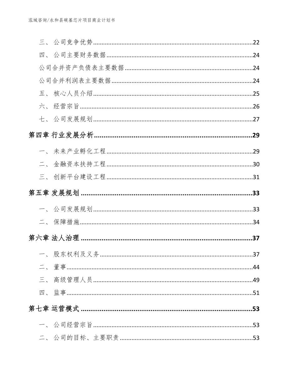 永和县碳基芯片项目商业计划书_第3页