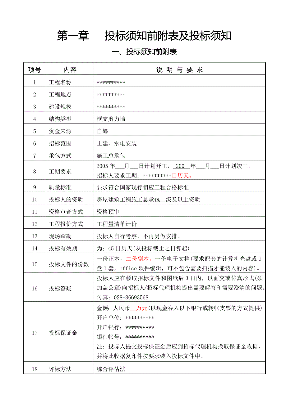 投标邀请书与资格预审合格通知书要点_第3页