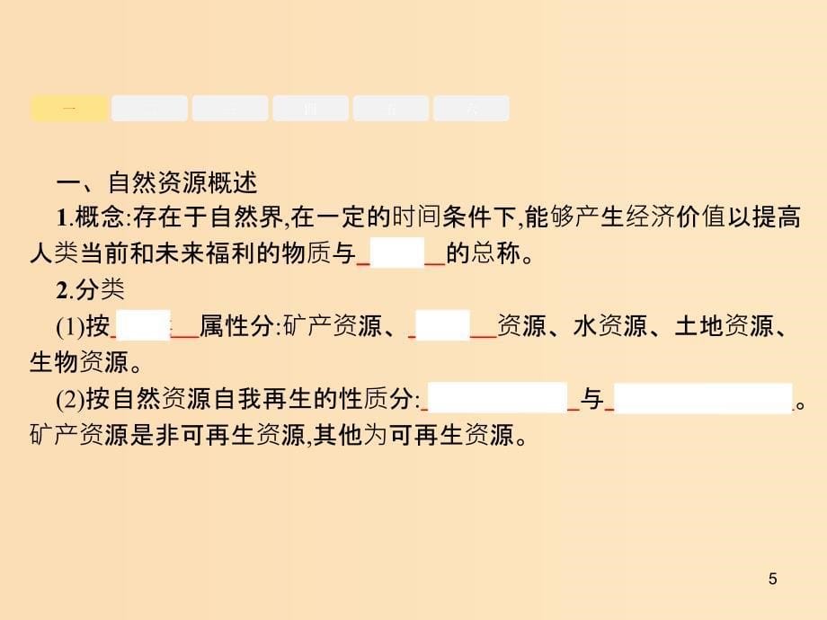 （浙江选考Ⅰ）2019高考地理二轮复习 专题4 自然地理环境对人类活动的影响 第3讲 自然资源与自然灾害对人类活动的影响课件.ppt_第5页